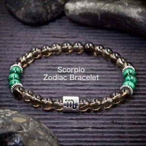 Scorpio Zodiac Bracelet - Handmade to Order